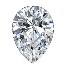 1.51 Carat Pear Lab Grown Diamond