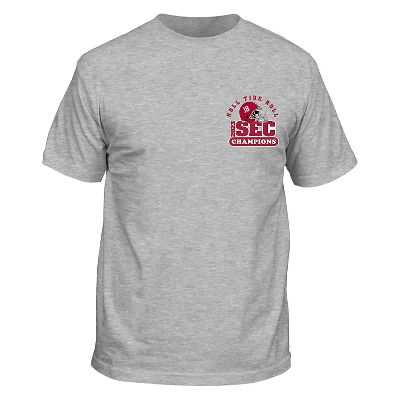 2023 Alabama SEC Champions Mascot Flag Short Sleeve T-Shirt