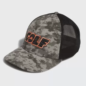 Adidas Golf Low-Profile Trucker Hat - Camo