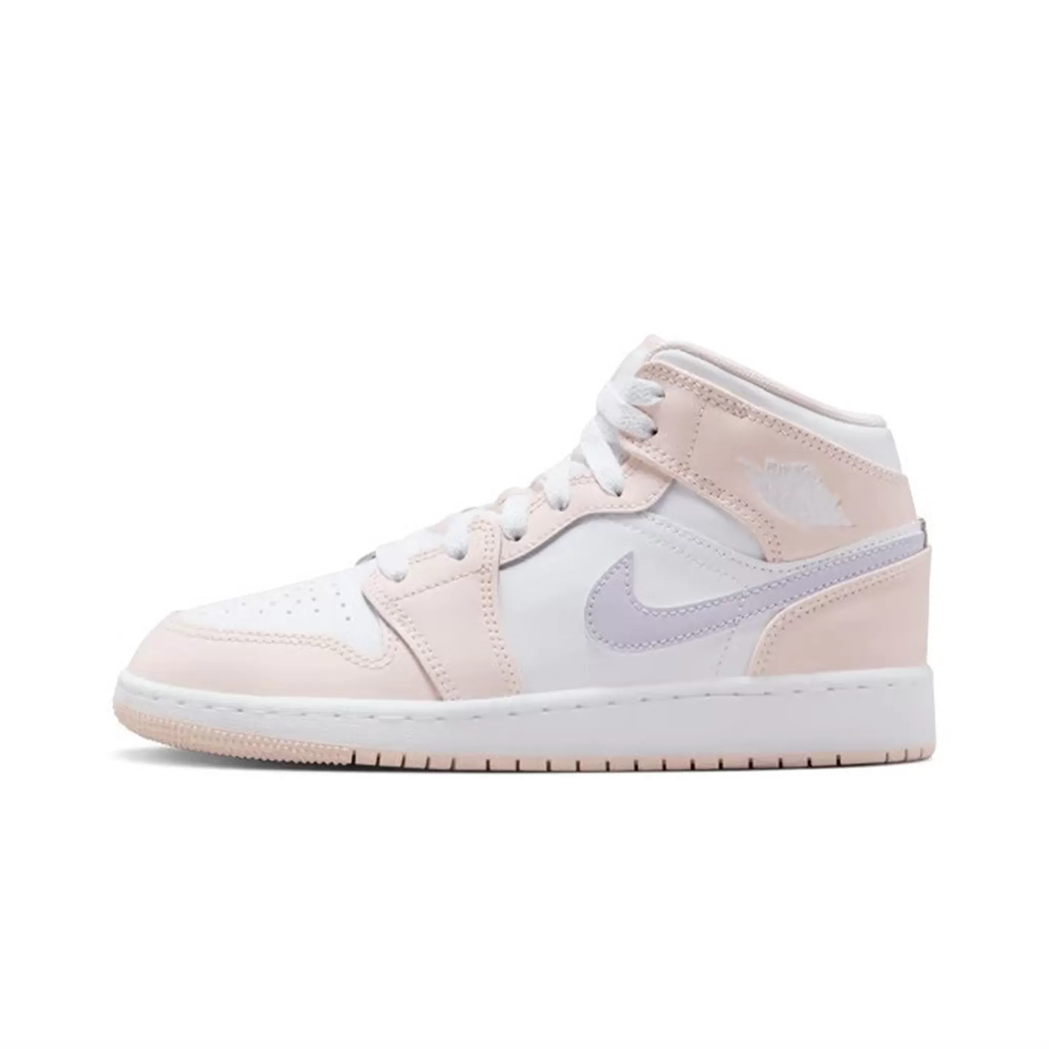 AIR JORDAN 1 MID PINK WASH GS (YOUTH'S) 2023