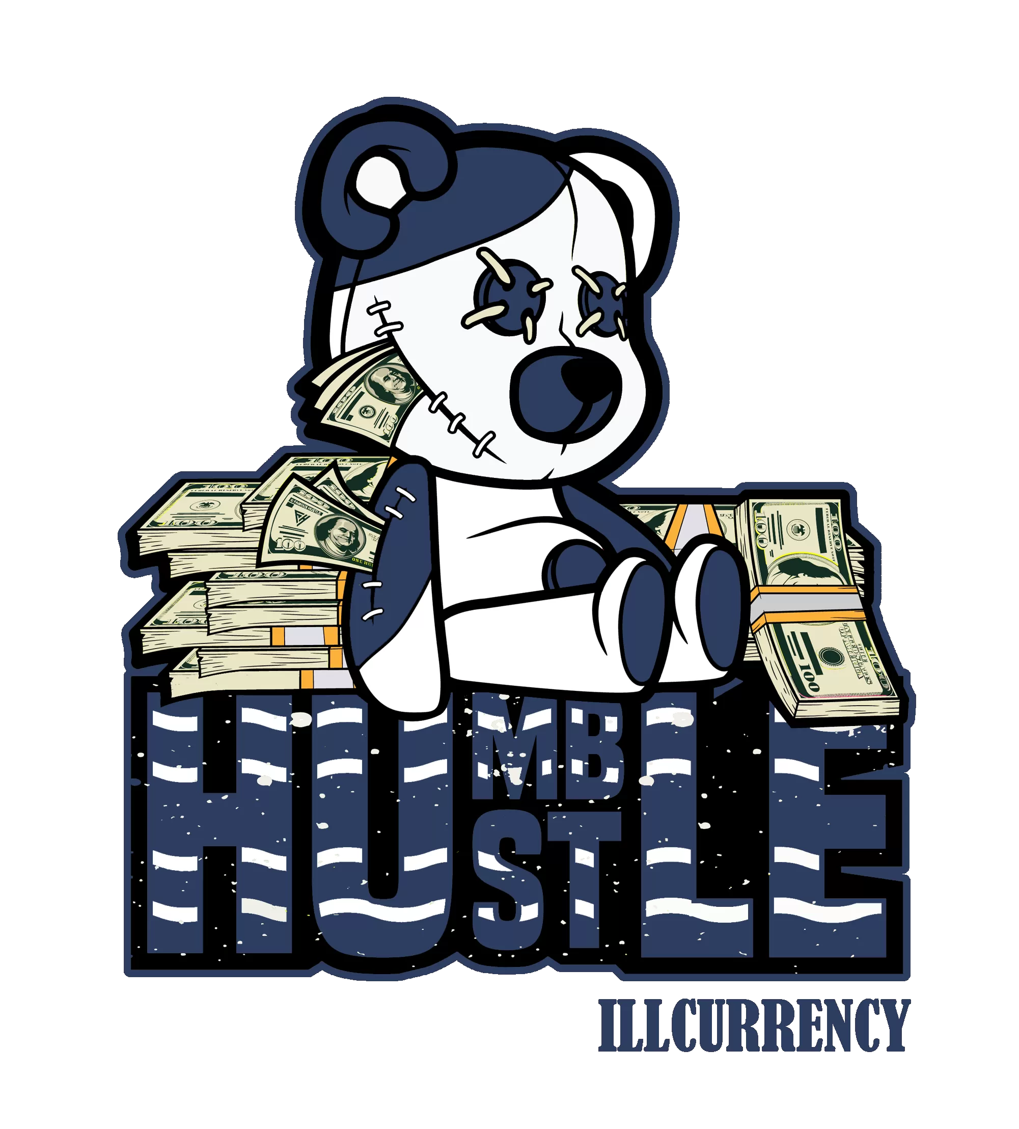 Air Jordan 13 "Brave Blue" 2022 | illCurrency Black T-Shirt (HUMBLE)