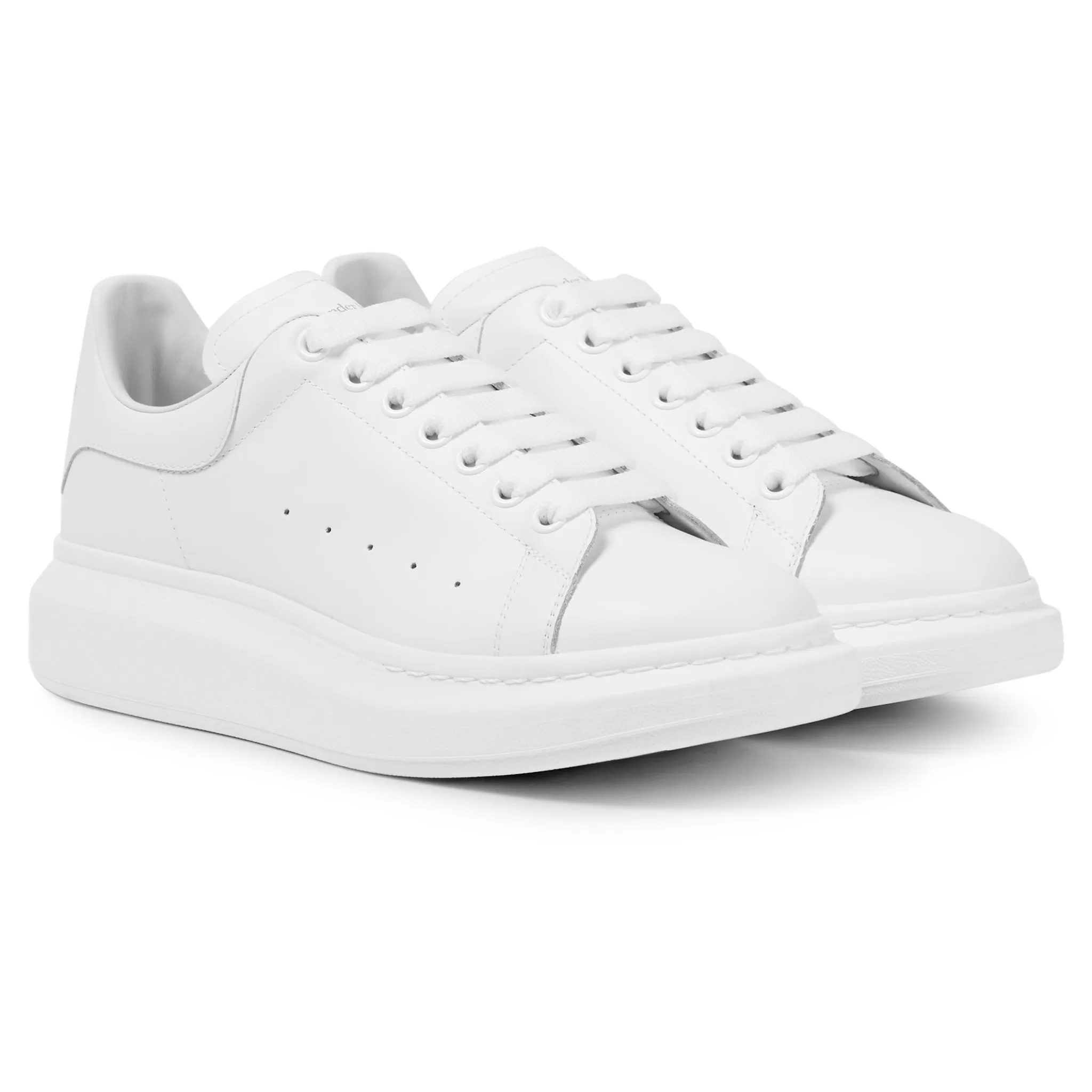 Alexander Mcqueen Raised Sole White Sneaker (W)