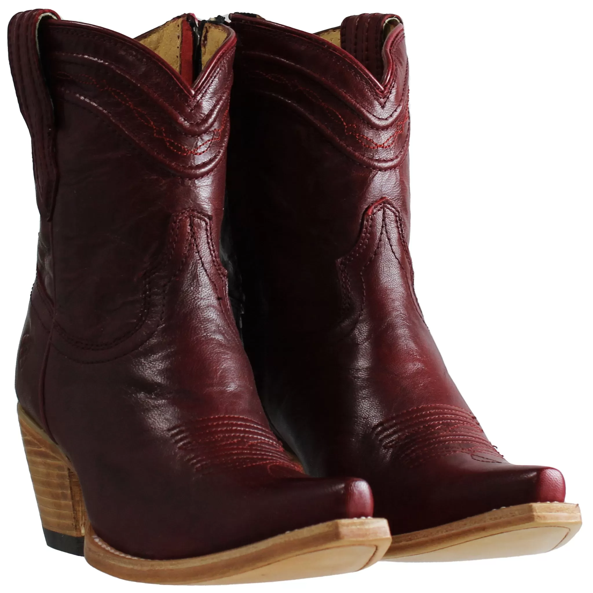 Ariat Legacy X Toe Womens Burgundy Boots