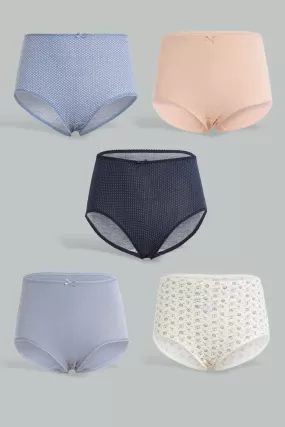 Assorted Mama Brief For Women (Pack of 5)