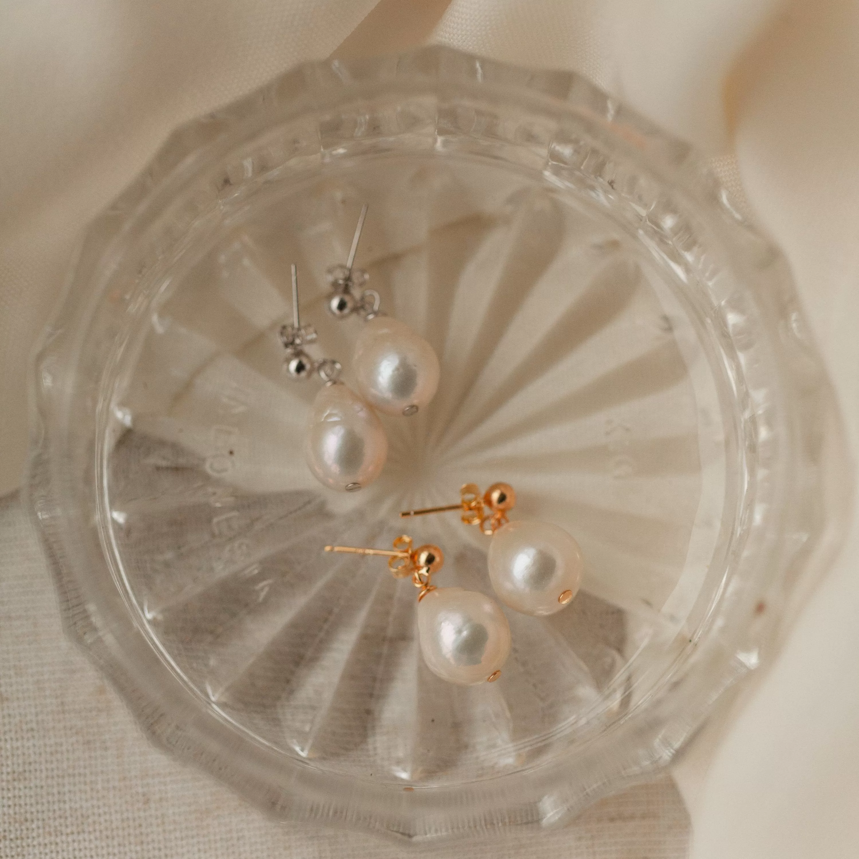 Baroque Pearl Earrings