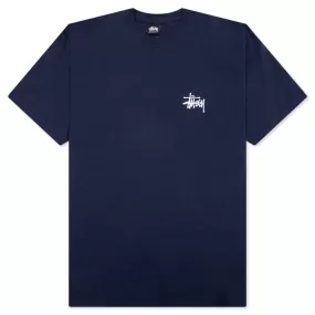 Basic Stussy Tee - Navy