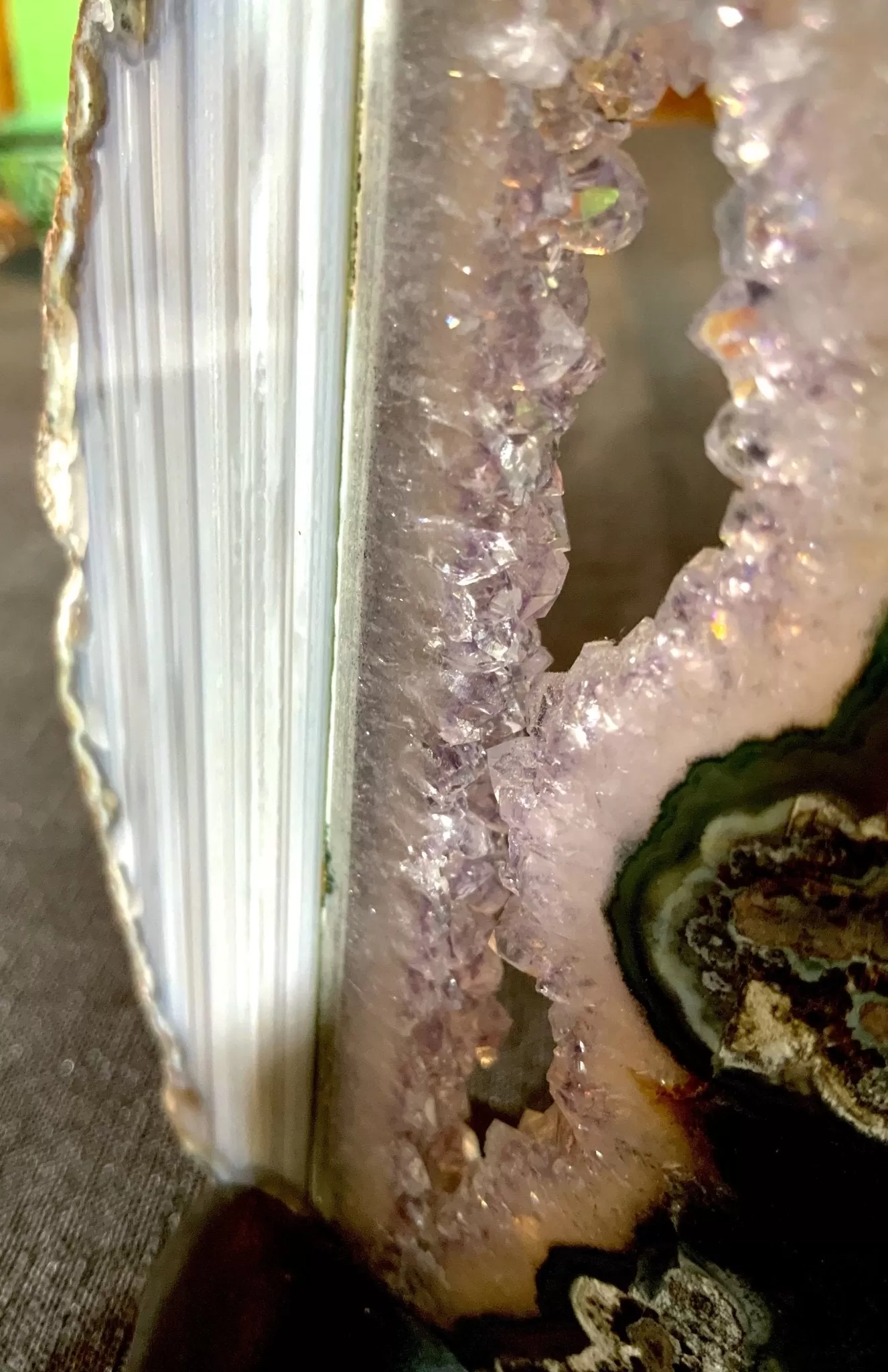 Beloved Amethyst Slice