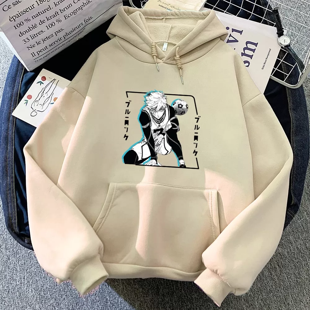 Best Blue Lock Yoichi Isagi Cool Anime Hoodie High Quality