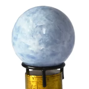 Blue Calcite Sphere 100 mm