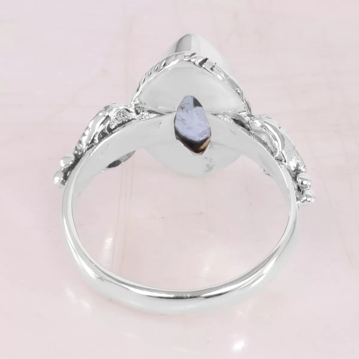 Blue Topaz Sterling Silver Ring, Blue Topaz Solitaire Ring, Blue Topaz Silver Ring, Engagement Ring, Gift Jewelry