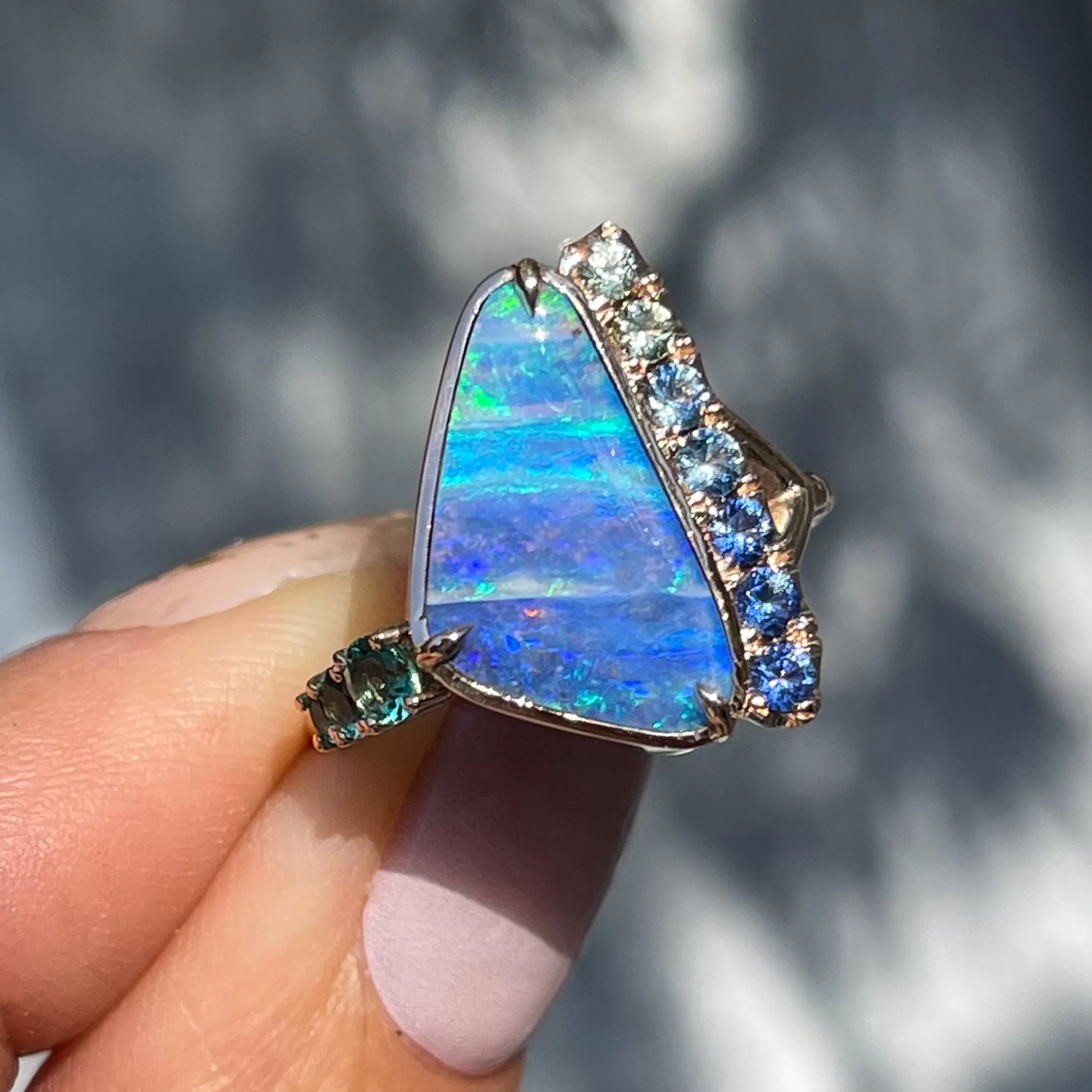 Bondi Retrospective Australian Opal Ring