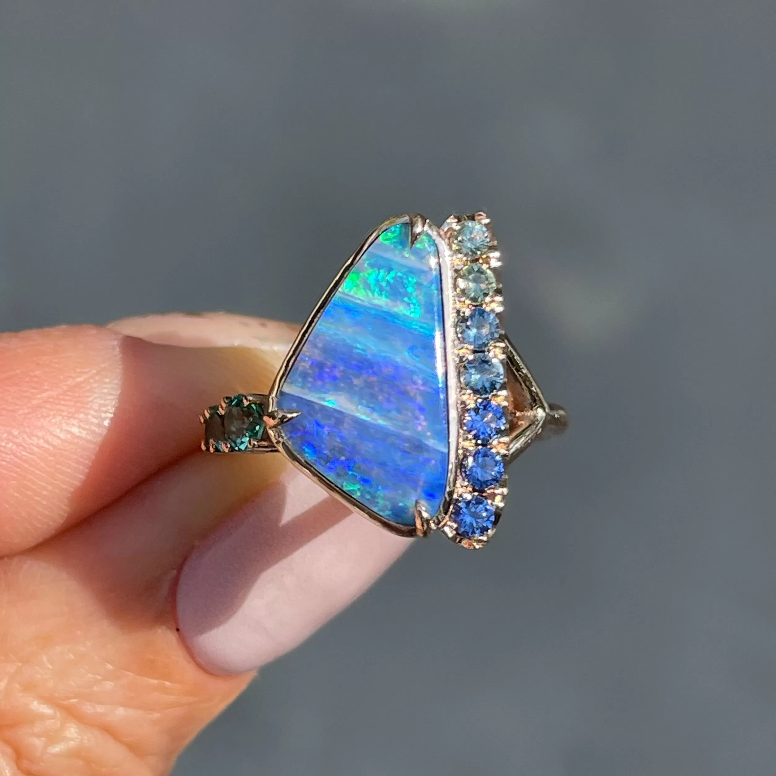 Bondi Retrospective Australian Opal Ring