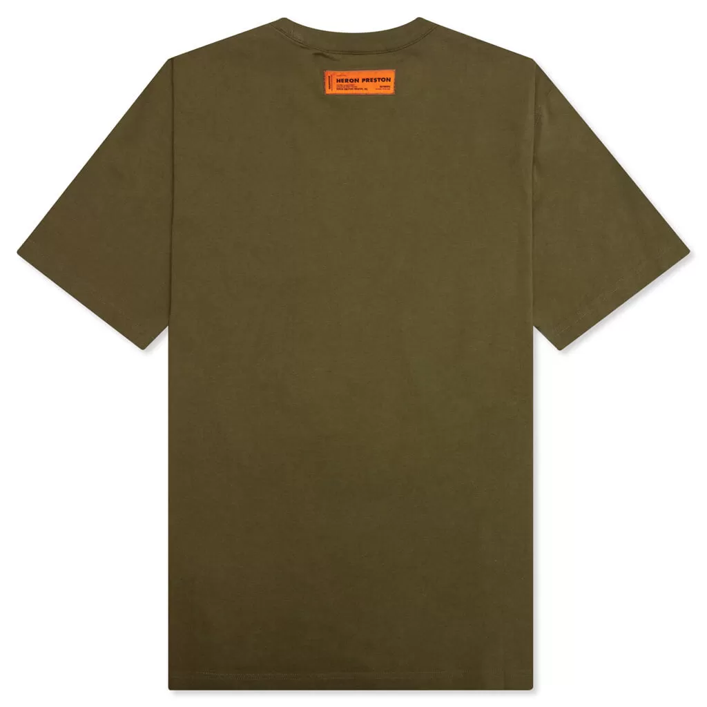 BW S/S Tee - Dark Olive