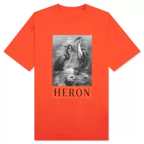 BW S/S Tee - Orange/Black