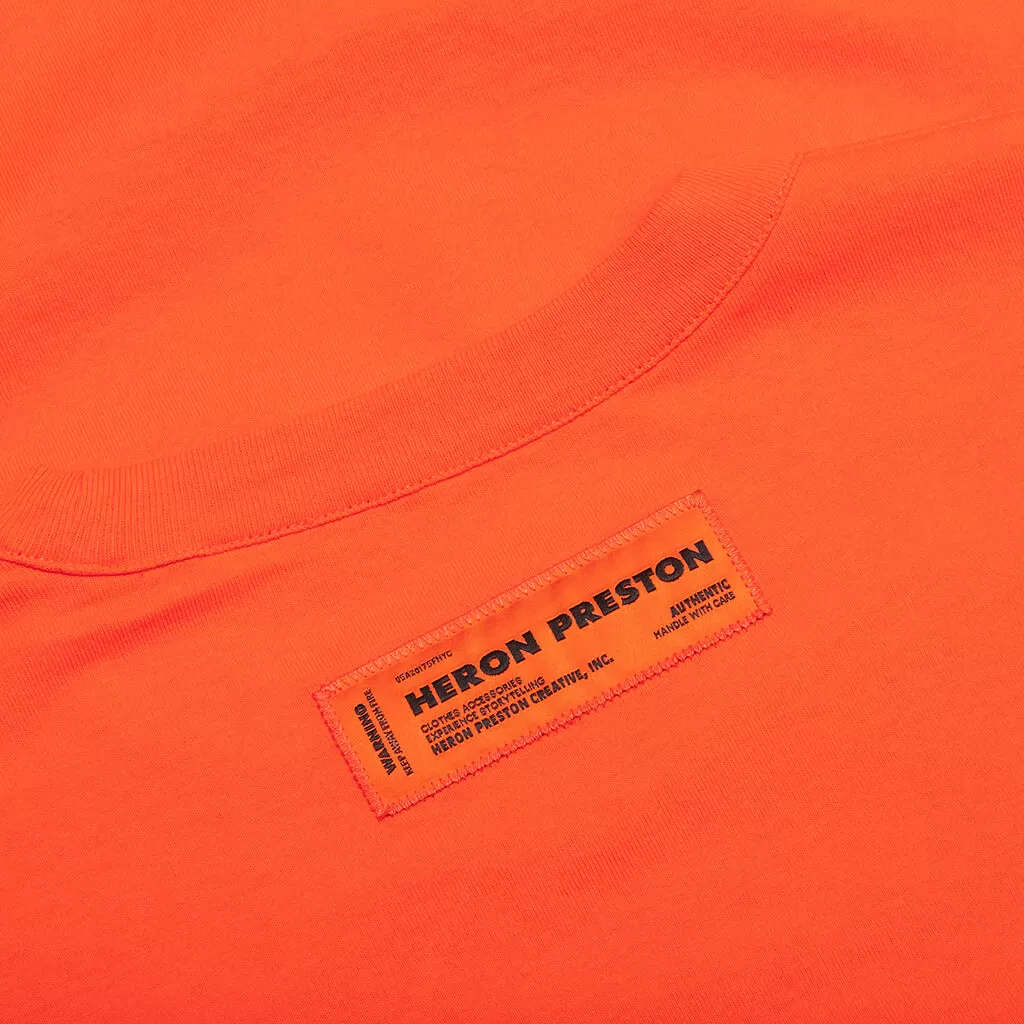 BW S/S Tee - Orange/Black