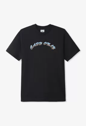 CASH ONLY Logo s/s tee