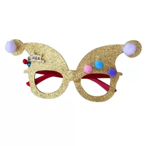 Christmas Glitter Eyeglasses for Christmas Party