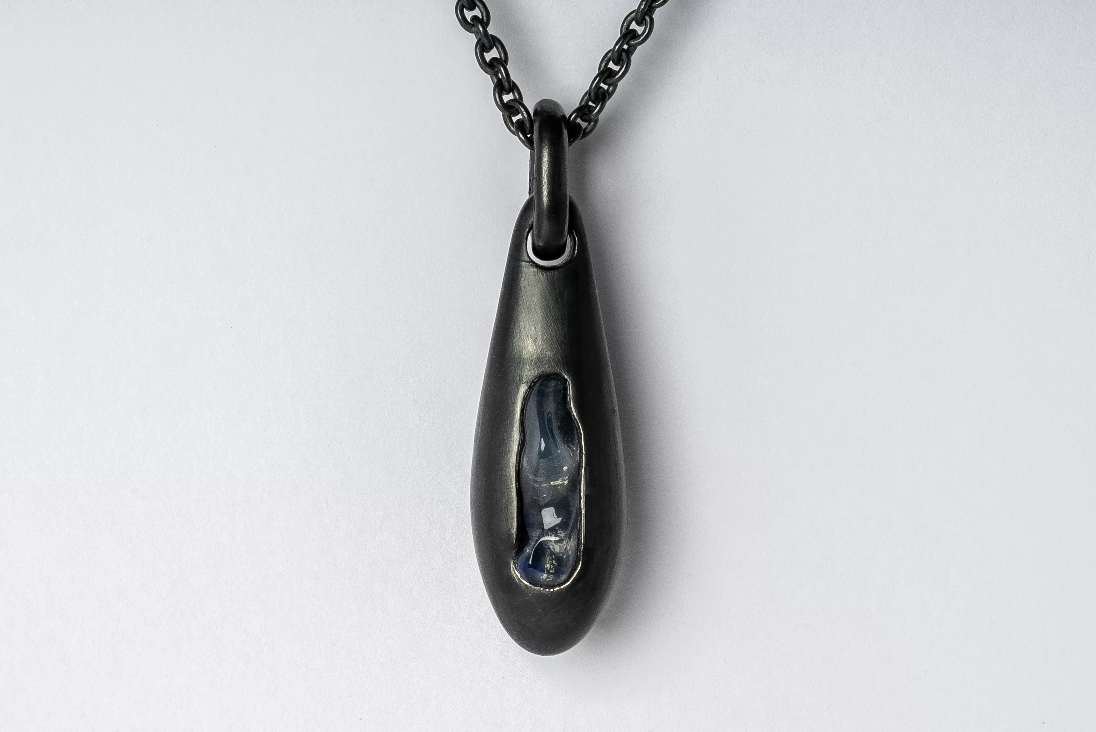 Chrysalis Necklace (Cremaster Emergence, Opal, KA OPL)