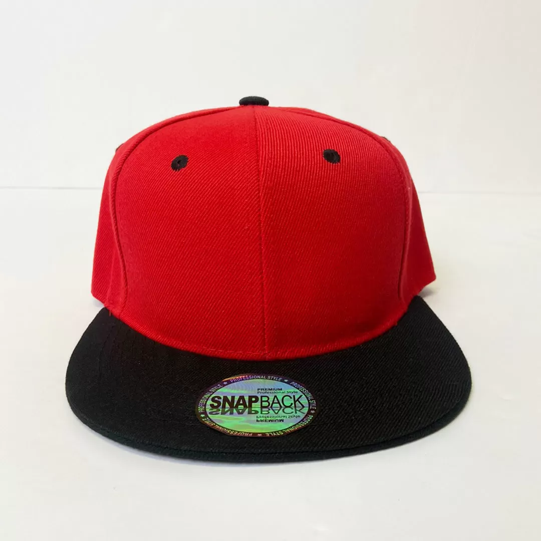 Classic 5 Panel Snapback Two Tone Hat