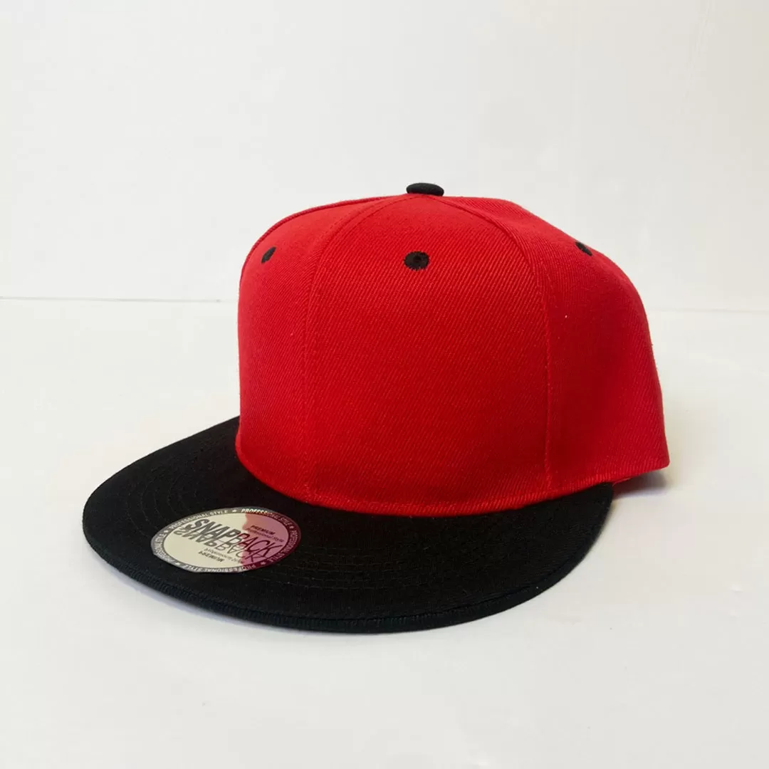 Classic 5 Panel Snapback Two Tone Hat