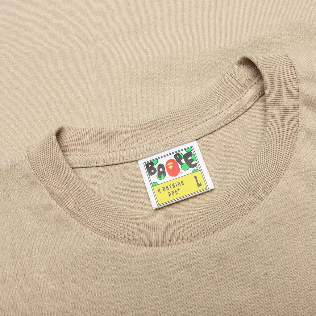 College Tee - Beige