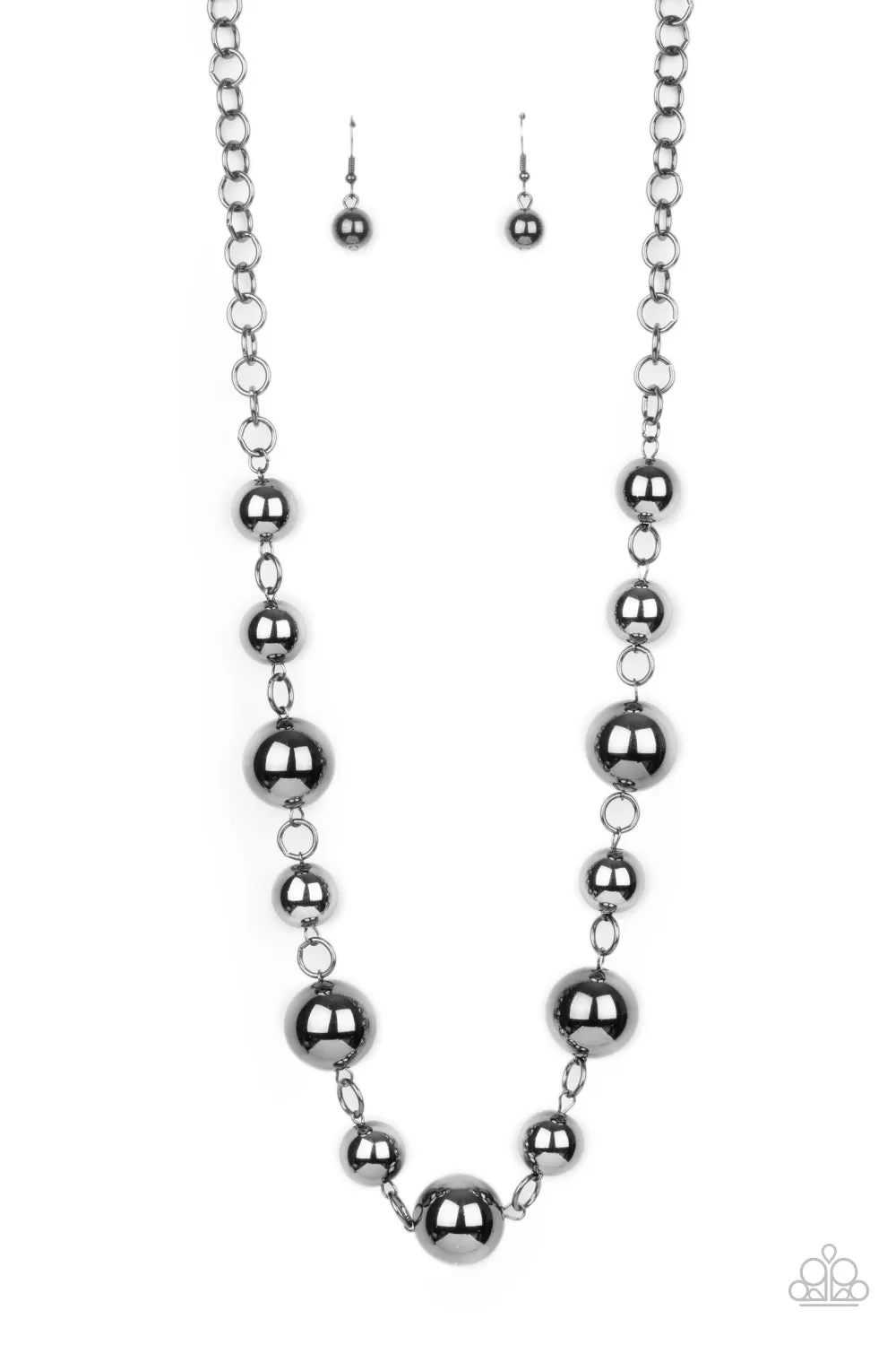 Commanding Composure Black-Necklace