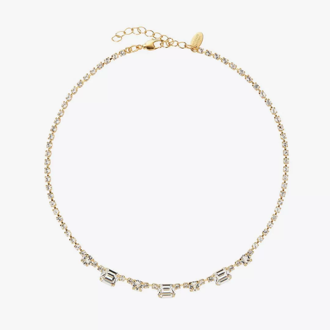 Corinna Necklace / Crystal