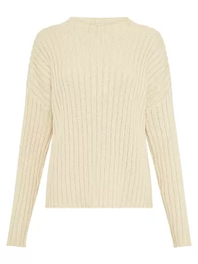 Cotton Rib Knit Jumper