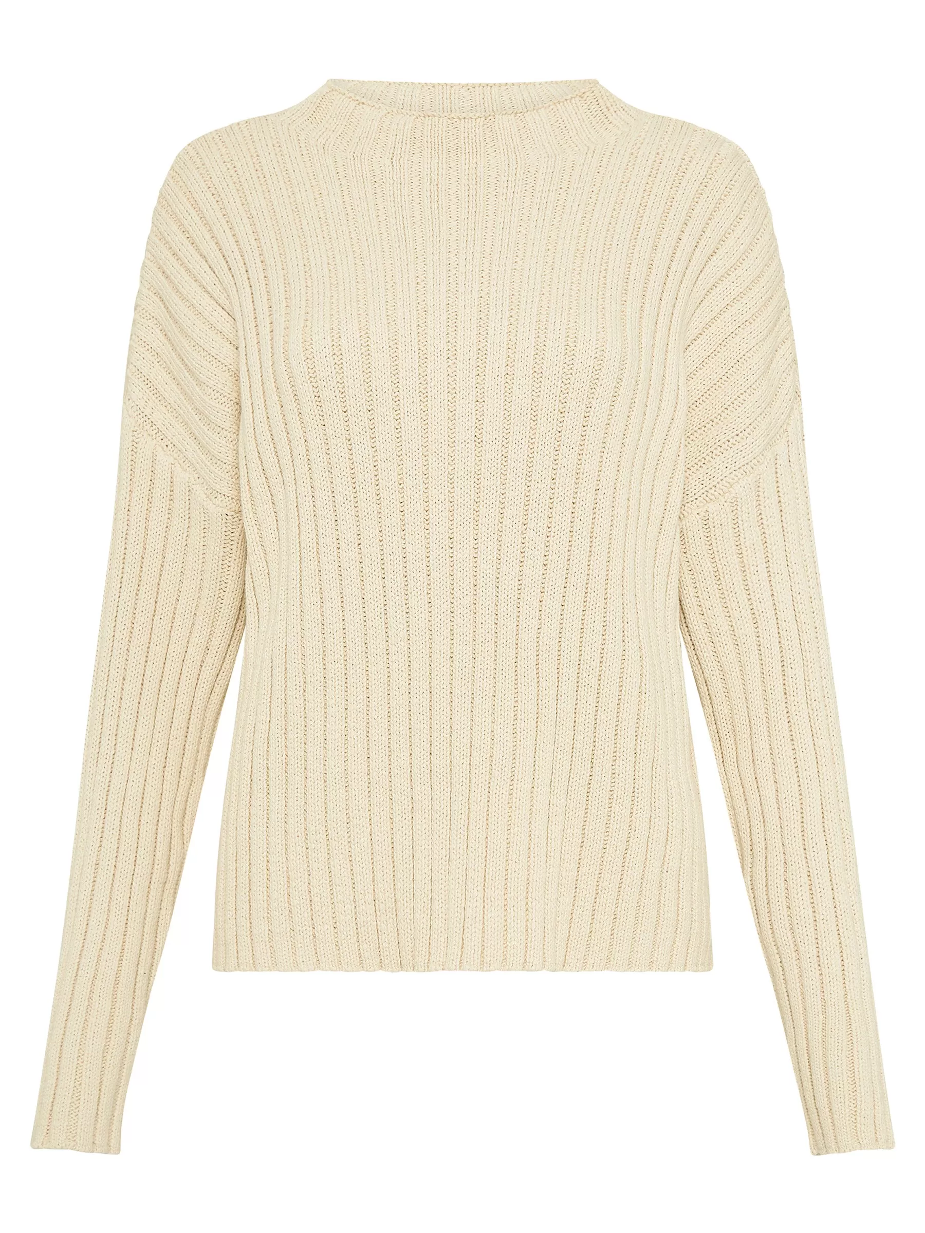 Cotton Rib Knit Jumper