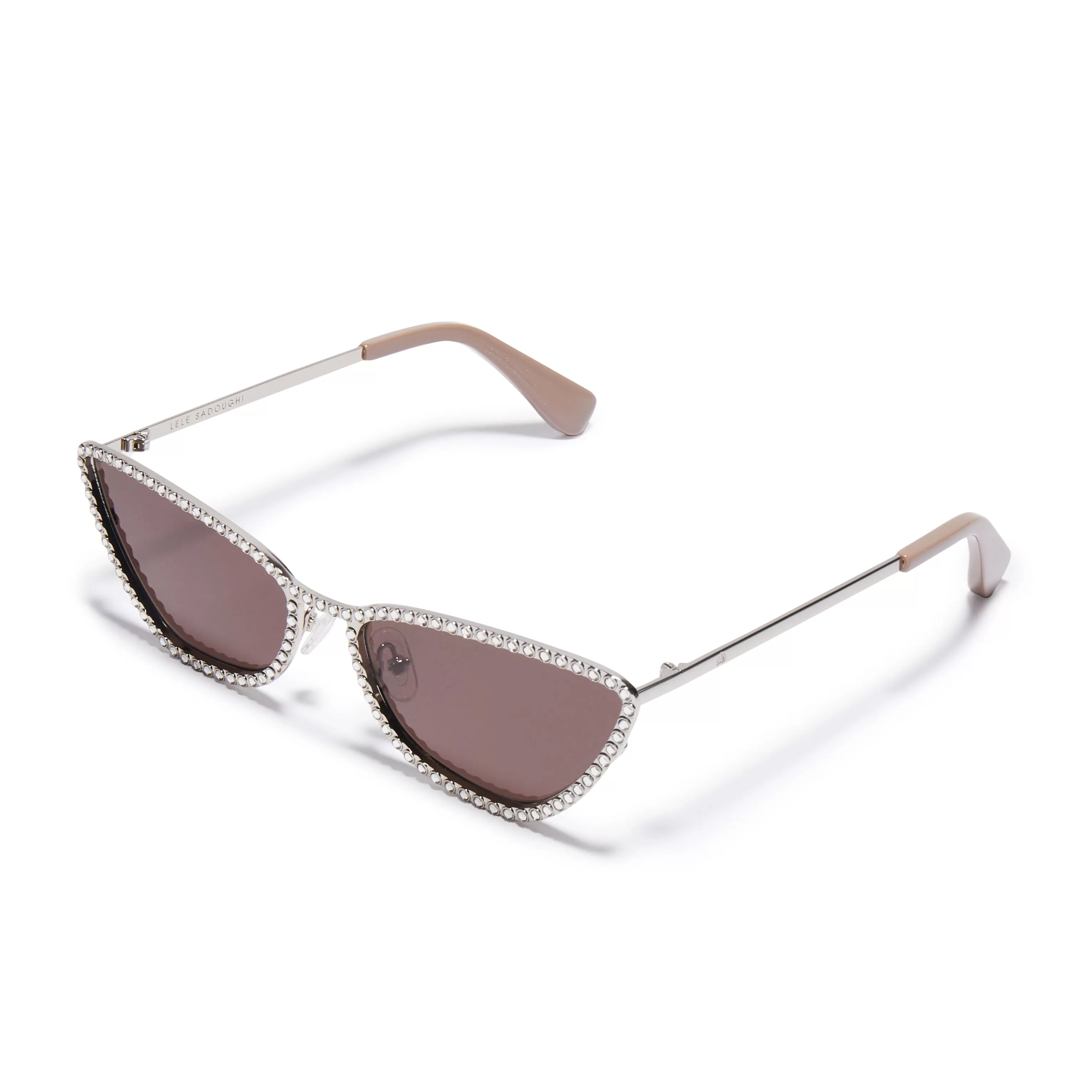 CRYSTAL DOLLY CAT EYE SUNGLASSES