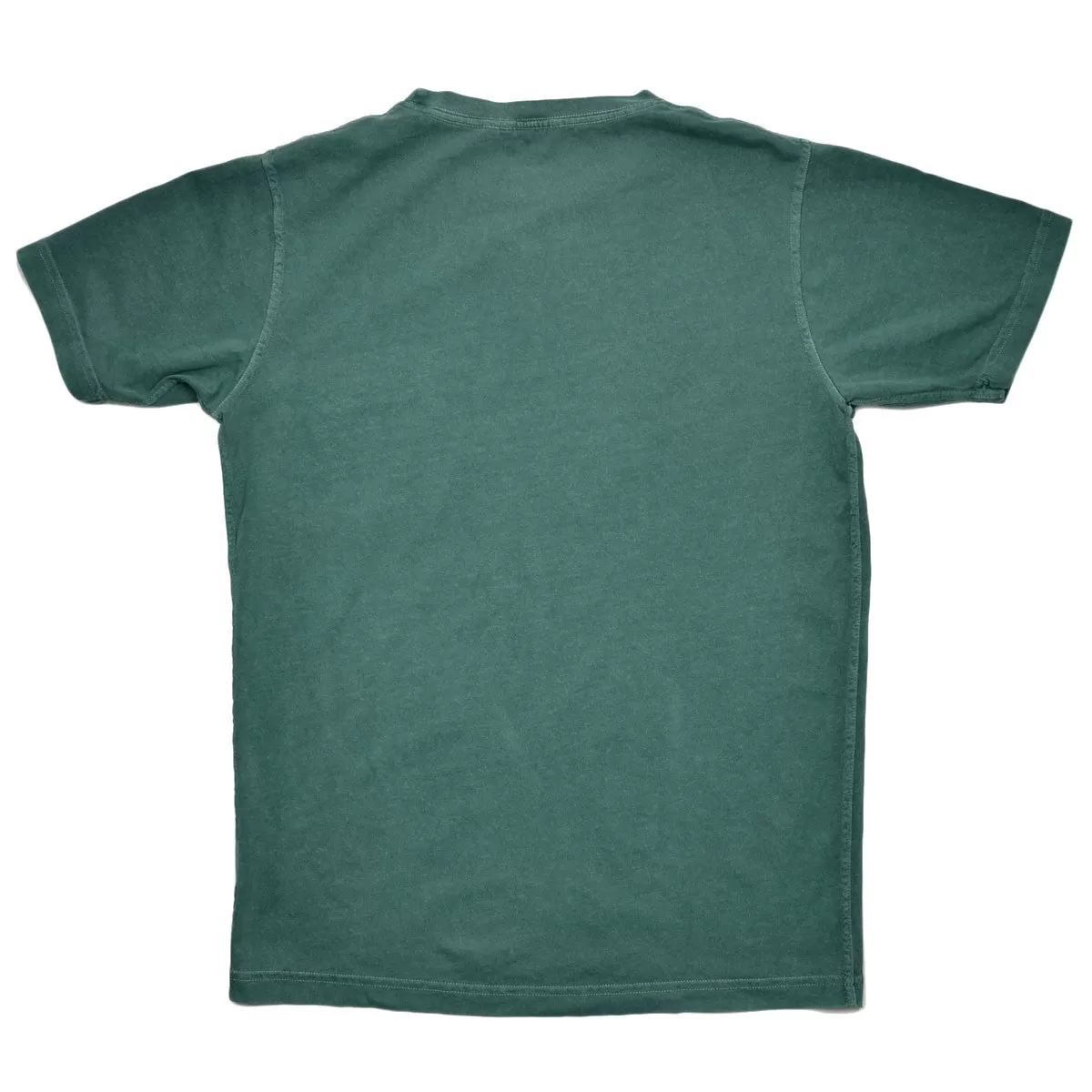 Dana Lee - Double-needle Tee - Phtalo Green Sunwash