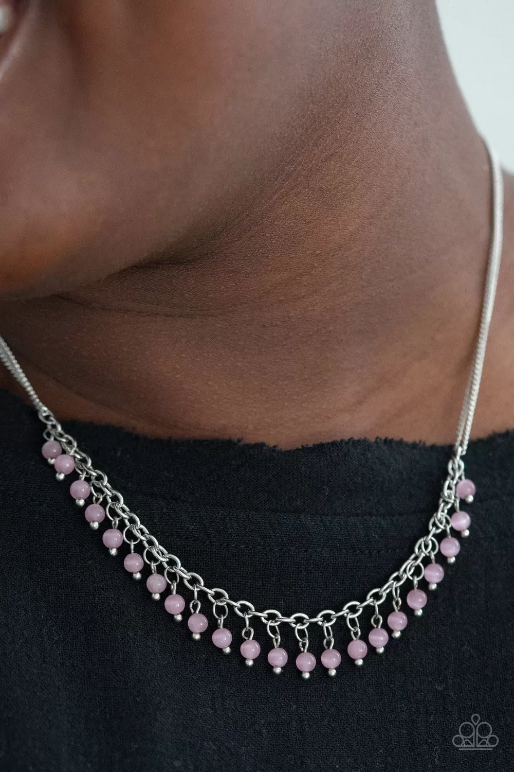 DEW a Double Take - Pink Necklace