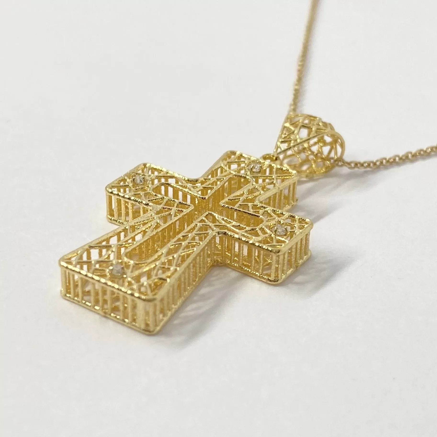 Diamond Cross Pendant