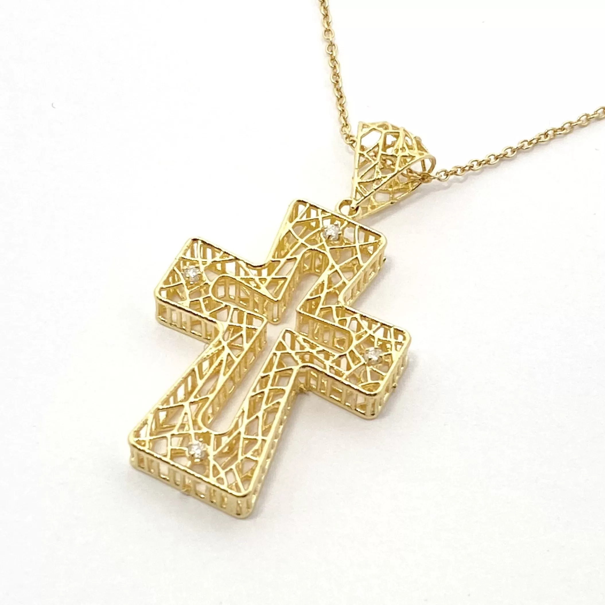 Diamond Cross Pendant