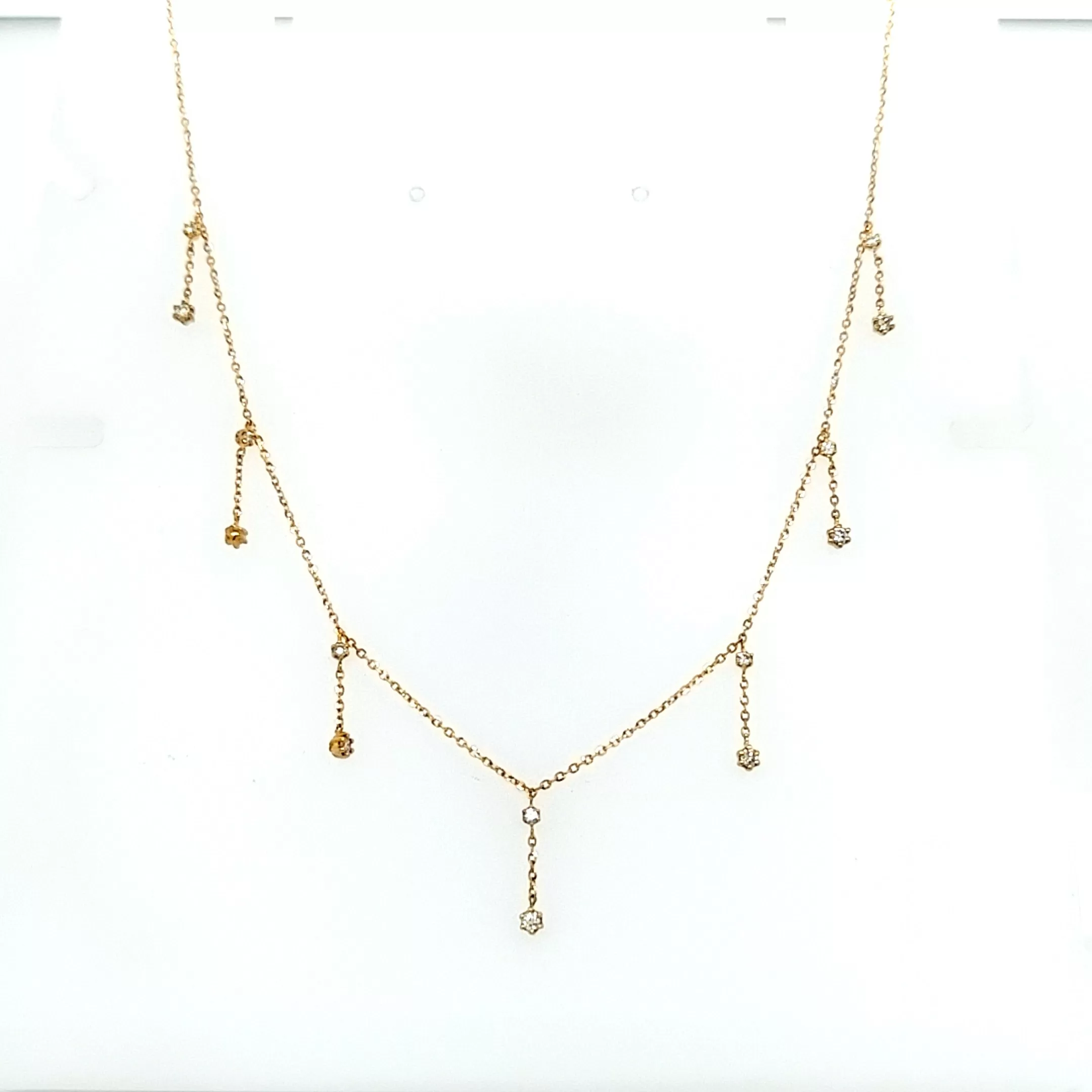 Diamond Dangle Necklace