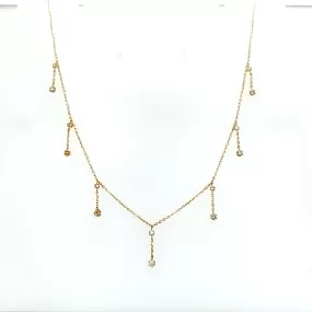 Diamond Dangle Necklace