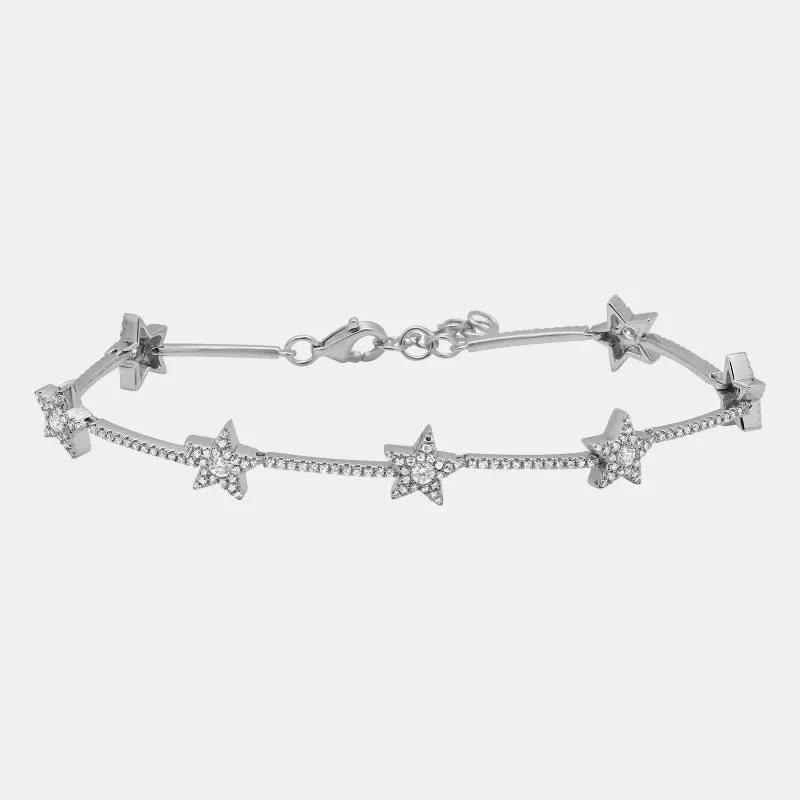 Diamond Star Bracelet