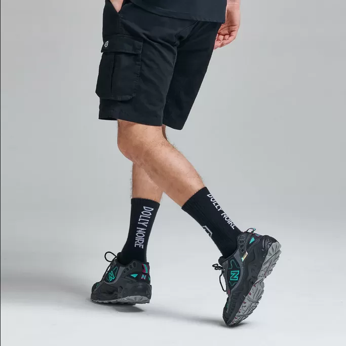 Dolly Noire ripstop cargo shorts sh004 01 black