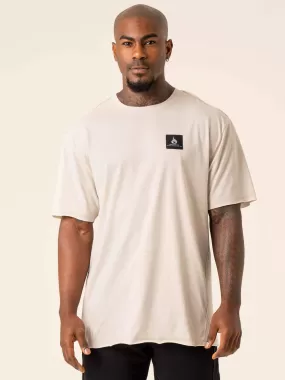 Dynamic Oversized T-Shirt - Stone