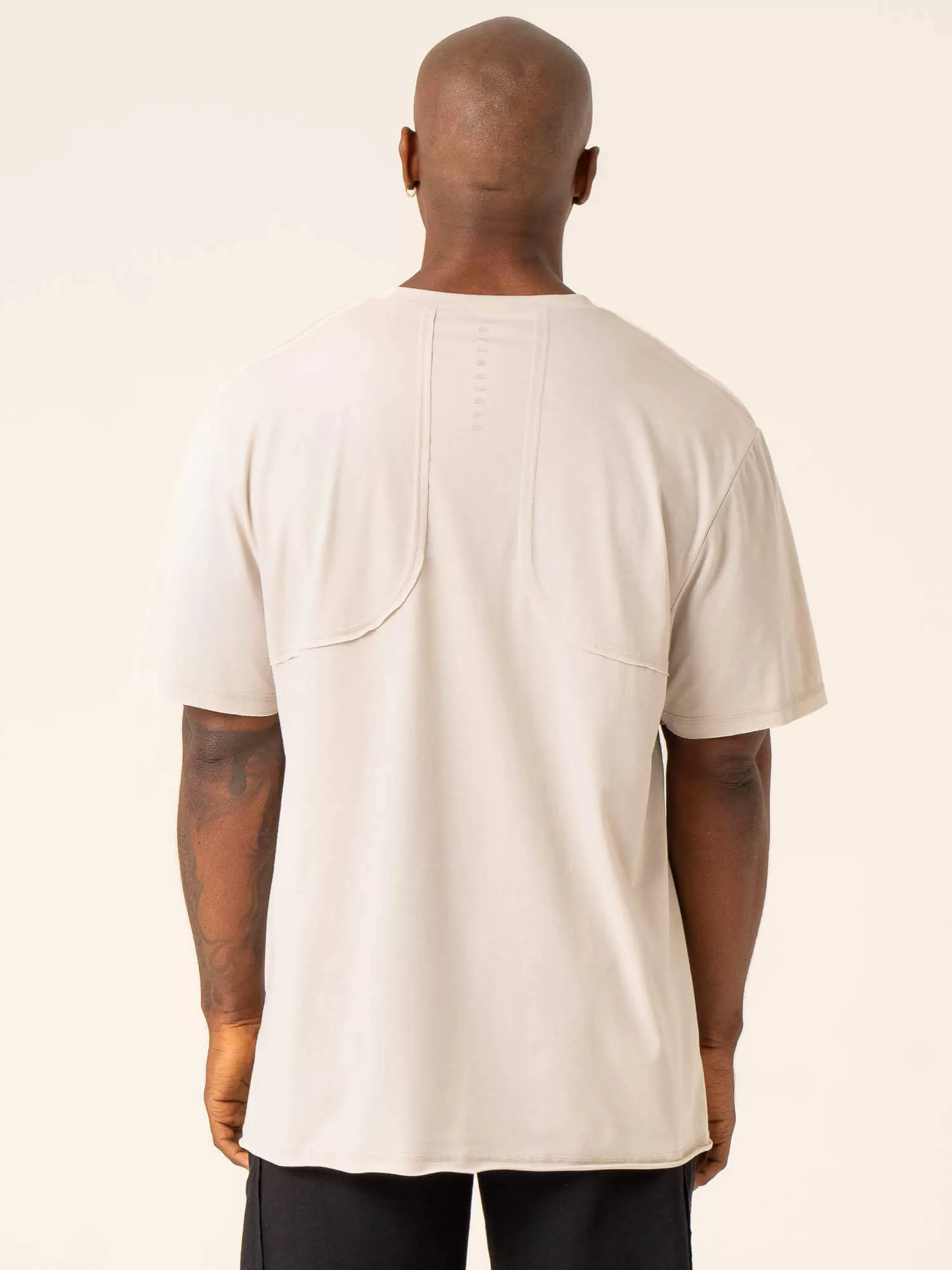 Dynamic Oversized T-Shirt - Stone