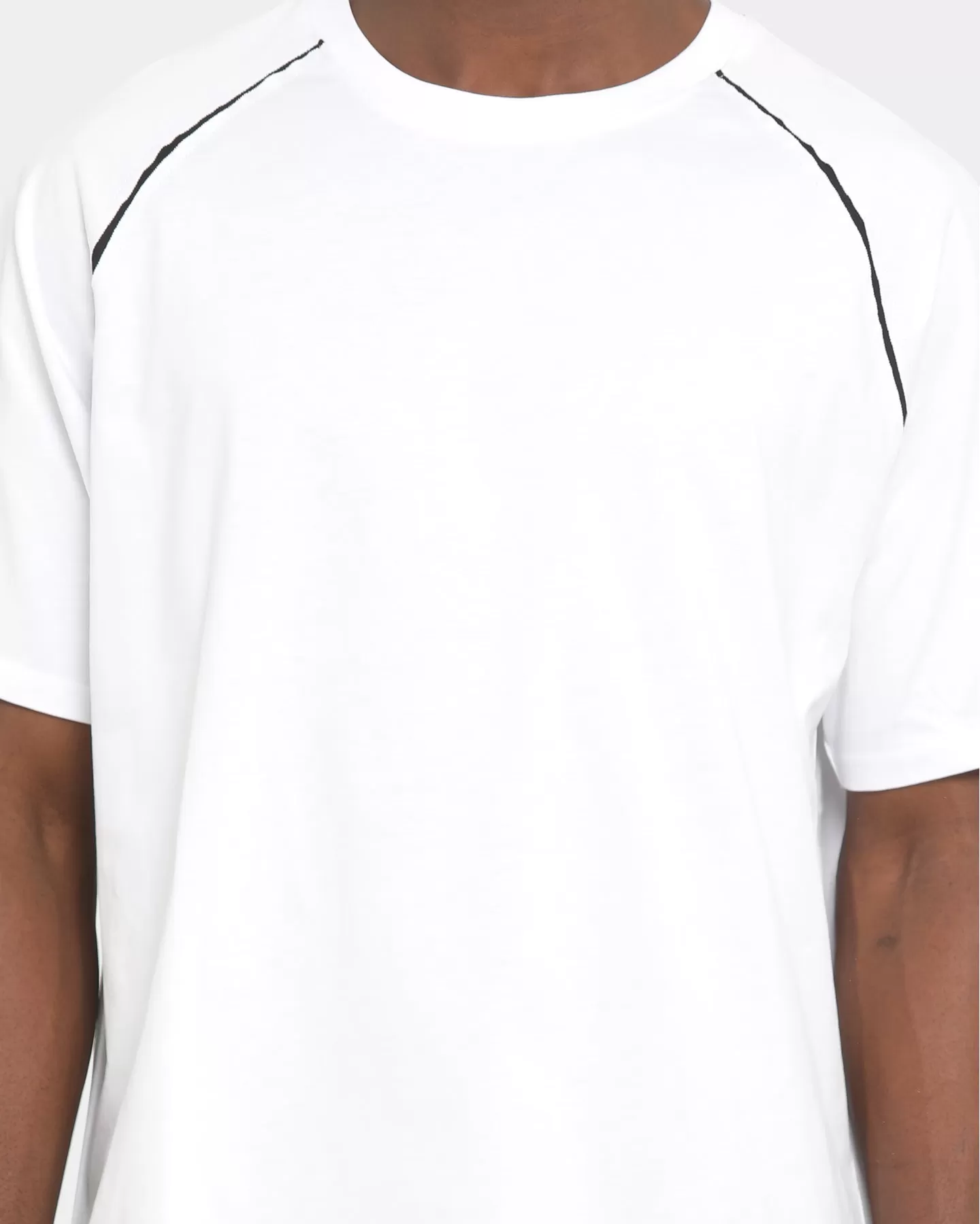 Elevn Clothing Co. Rift Raglan Short Sleeve T-Shirt White