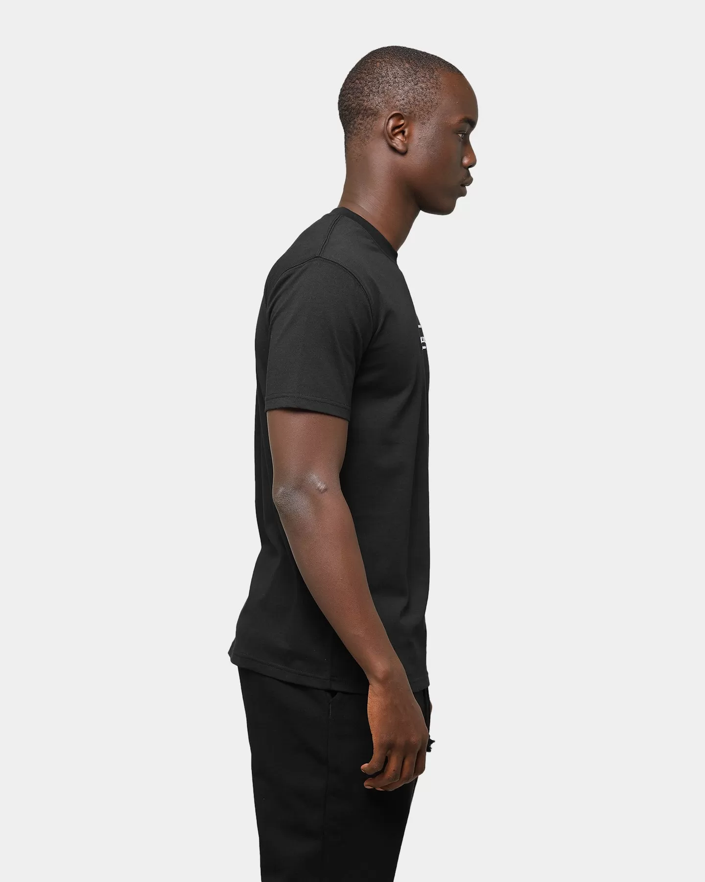 Elevn Clothing Co. Slanted Short Sleeve T-Shirt Black