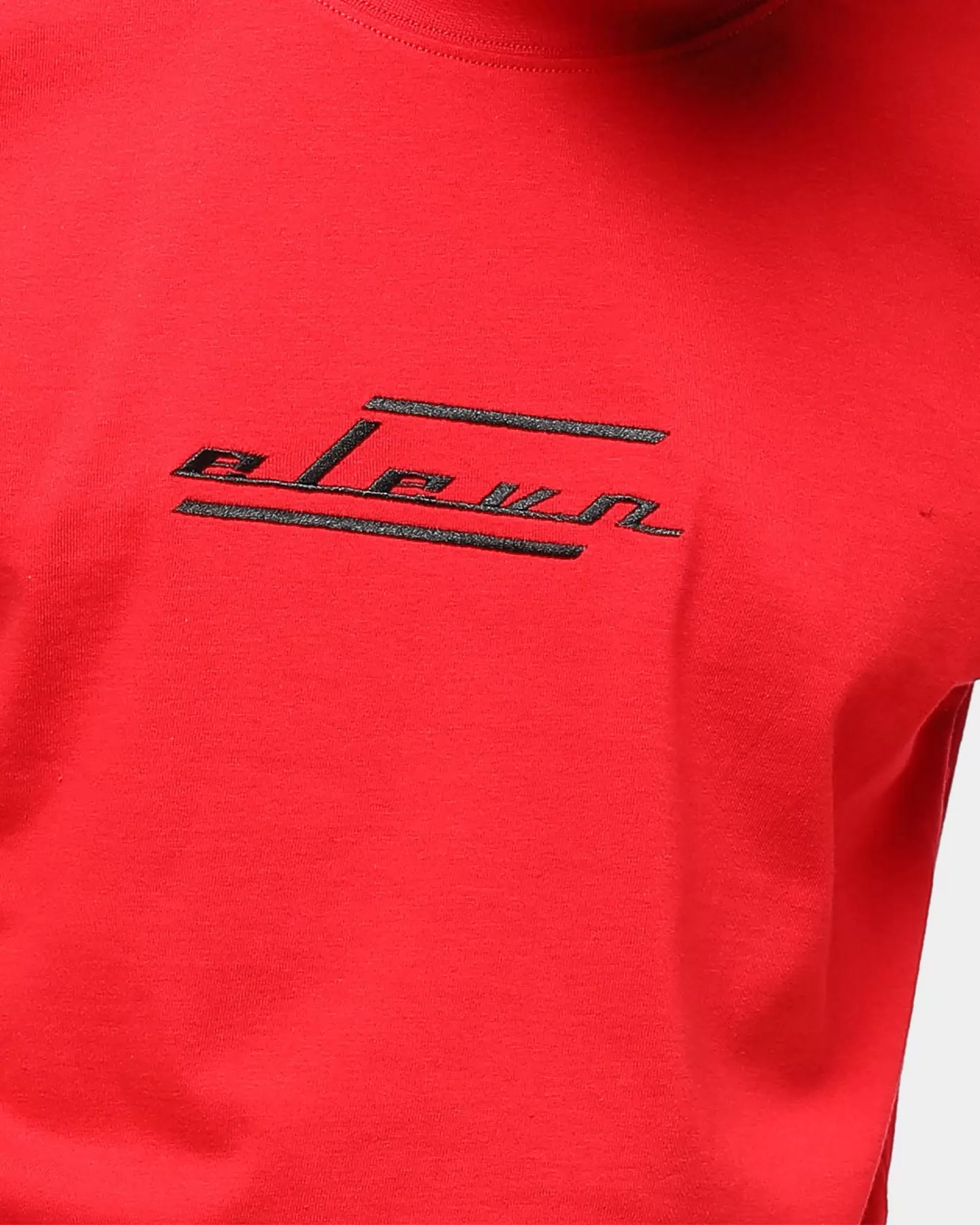 Elevn Clothing Co. Slanted Short Sleeve T-Shirt Red