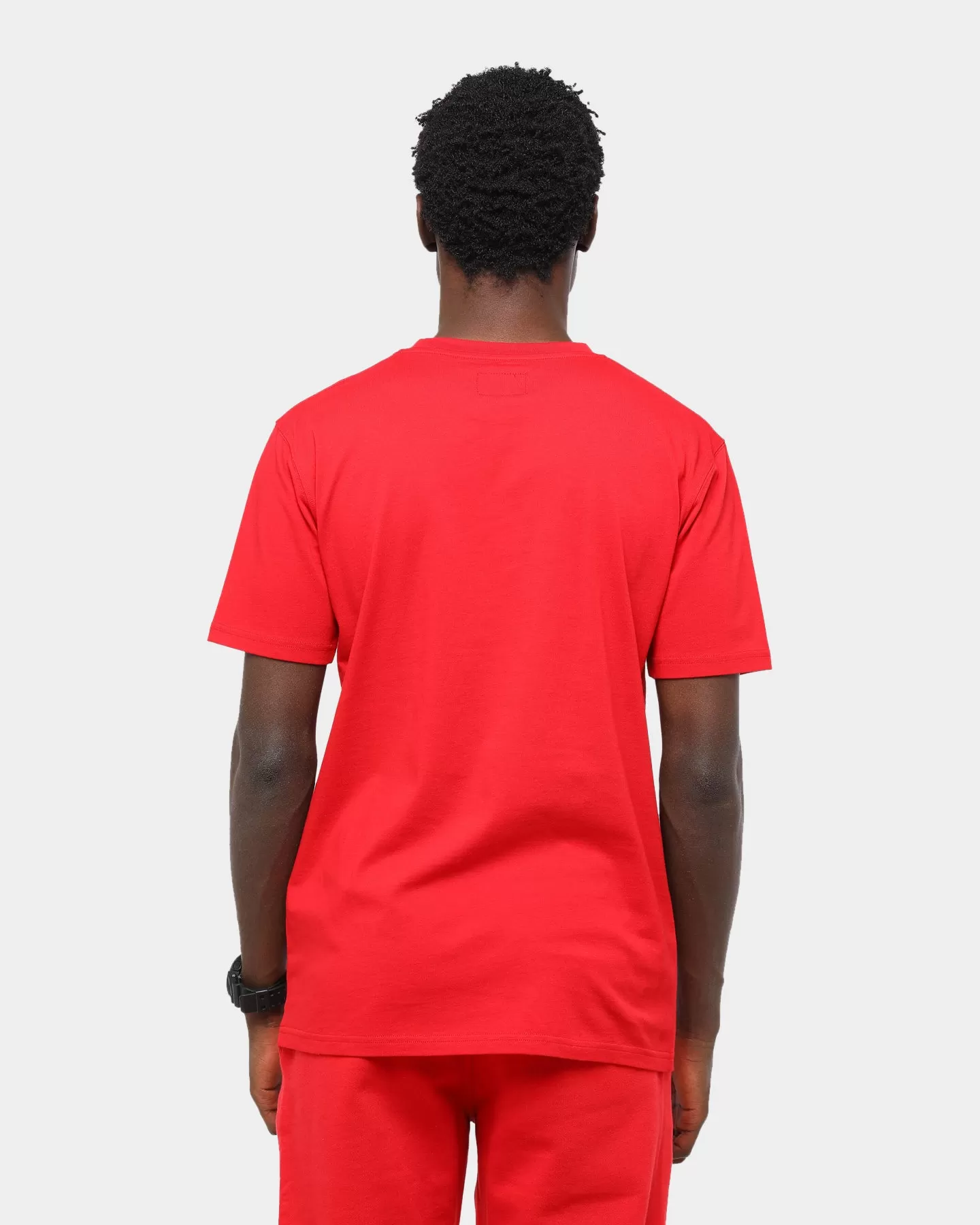 Elevn Clothing Co. Slanted Short Sleeve T-Shirt Red