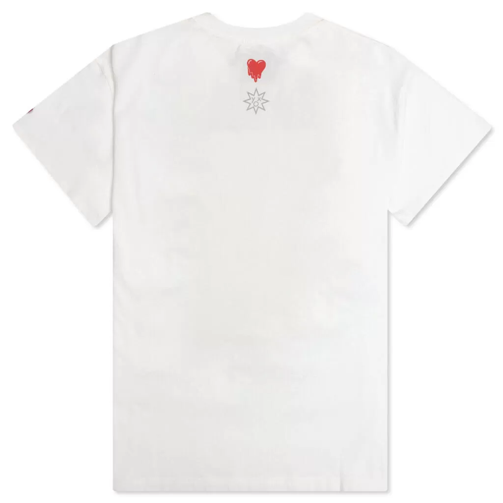 Emotionally Unavailable x So Youn Lee Stardust Tee - White