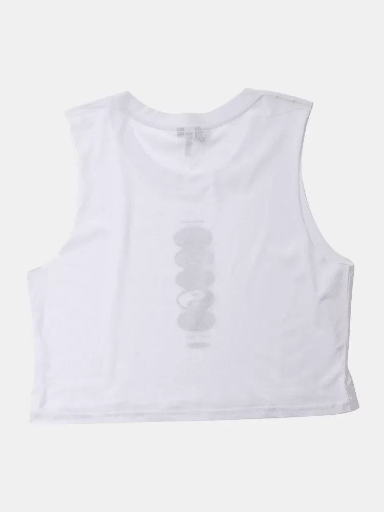 Empire Hippie Flux Icon Tank - White