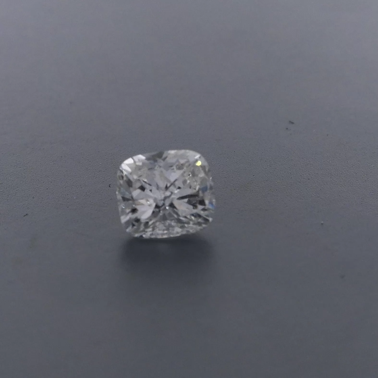 Estate Elongated Cushion 1.07ct HI1 Diamond