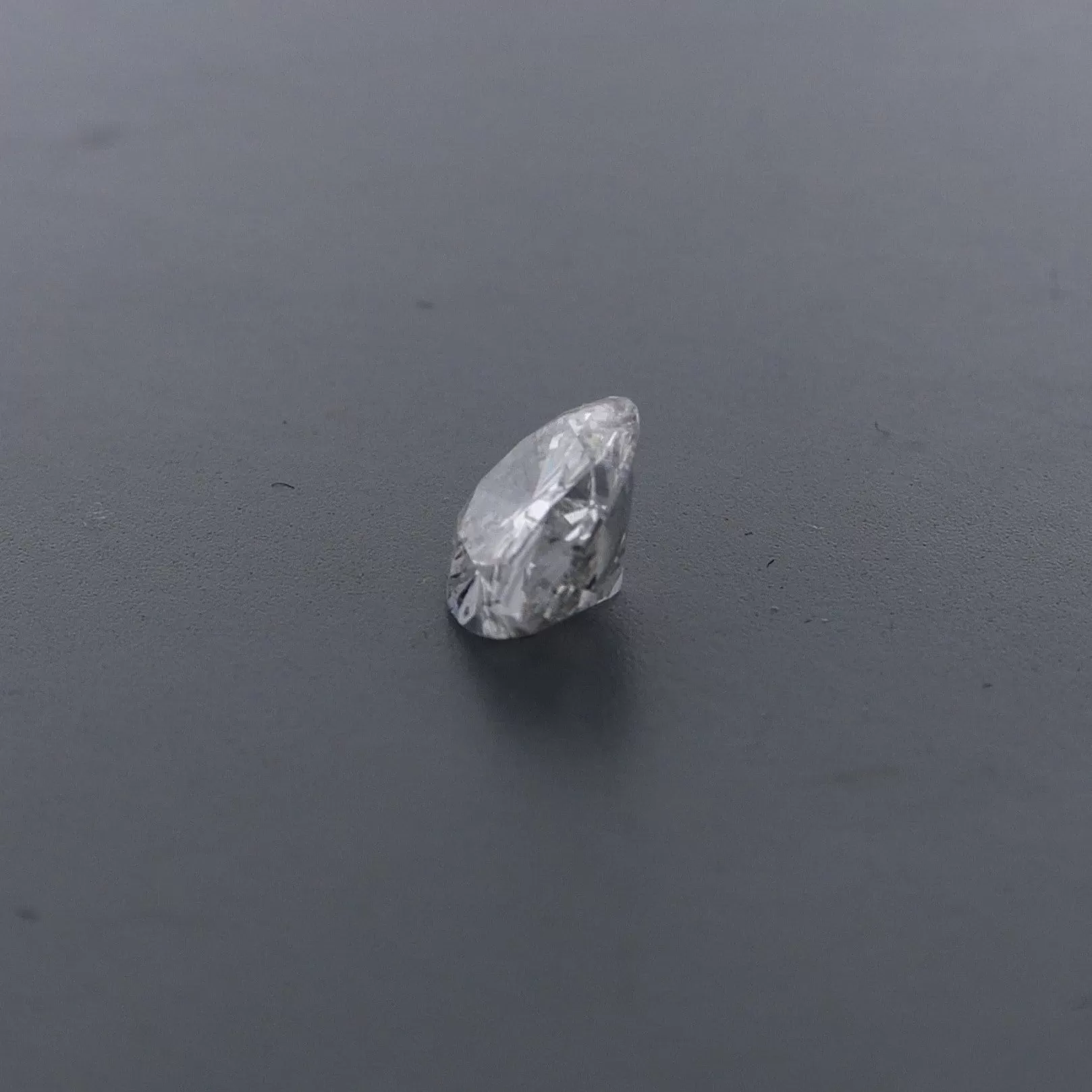 Estate Pear 1.23ct HI1 Diamond