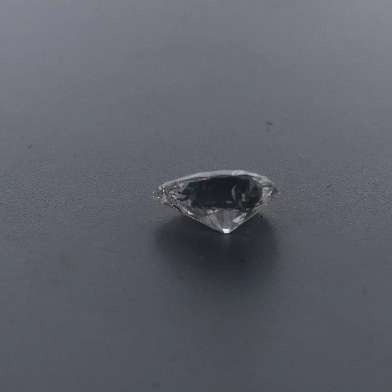 Estate Pear 1.23ct HI1 Diamond