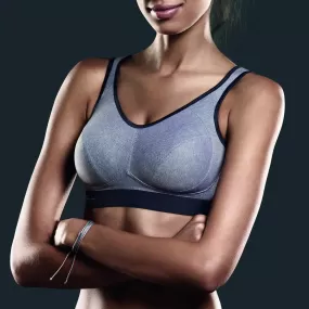 Extreme Control Grey Sports Bra